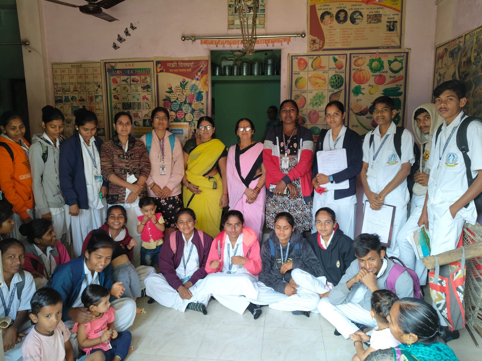 anganwadi visit